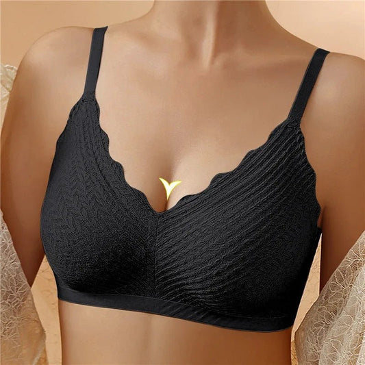 Linn™ - Sömlös Trådlös Push-Up Förstärkande Bh