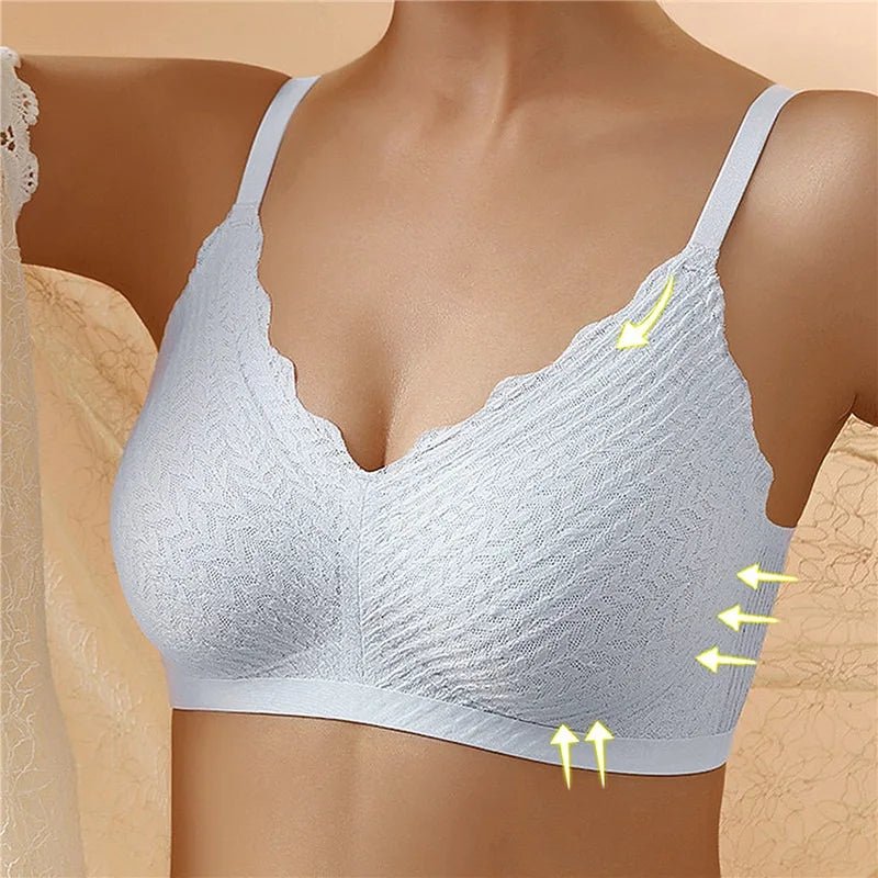 Linn™ - Sömlös Trådlös Push-Up Förstärkande Bh
