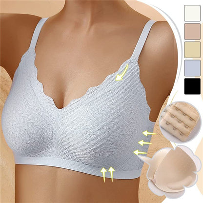Linn™ - Sömlös Trådlös Push-Up Förstärkande Bh