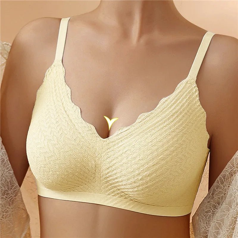 Linn™ - Sömlös Trådlös Push-Up Förstärkande Bh