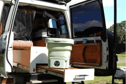 WashMate™ - 8L Bärbar och Hopfällbar Tvättmaskin Med Centrifugtork
