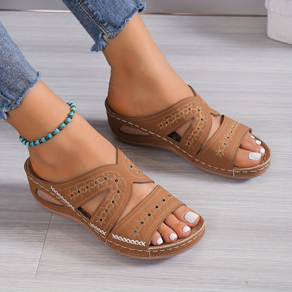 Sara™ - Ortopediska Sandaler Med Extra Tjock Sula