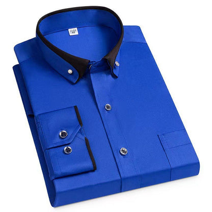 Patrik™ - Smart Casual Långärmad Skjorta För Män