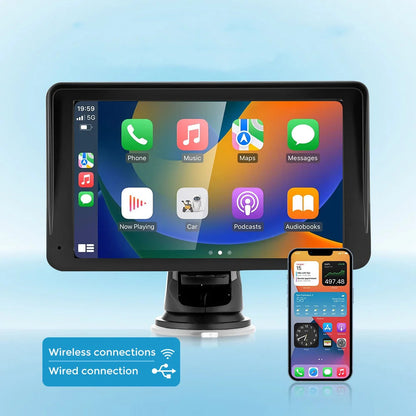 DashSync™ - Universell HD-bilskärm Carplay / Android Auto
