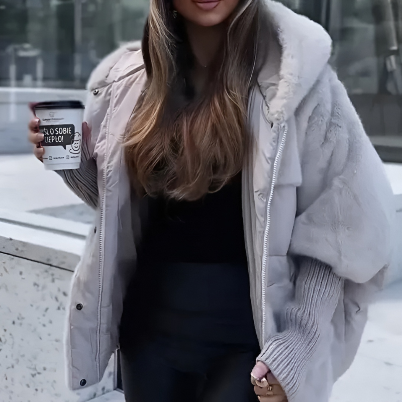 Barbara™ - Mysig Lager-på-lager Vinterkappa