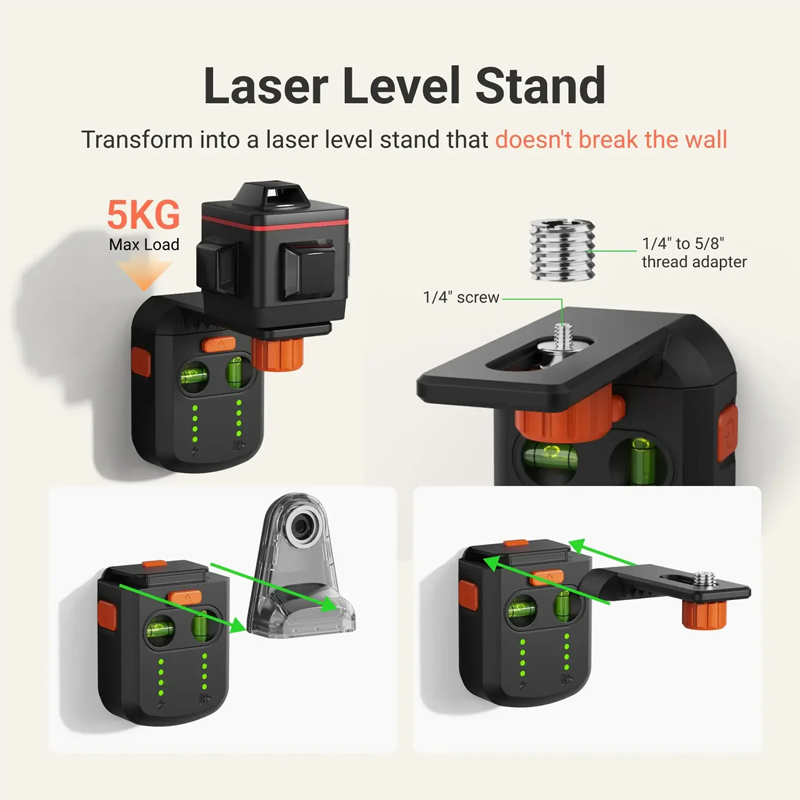 AlignX™ - Laser Level Master Kit Verktyg