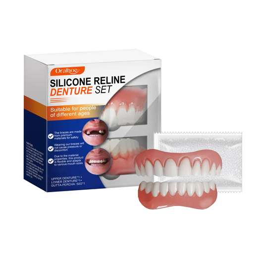SilicSmile™ - Silikonbaserat Protesfoder för Perfekt Passform & Komfort