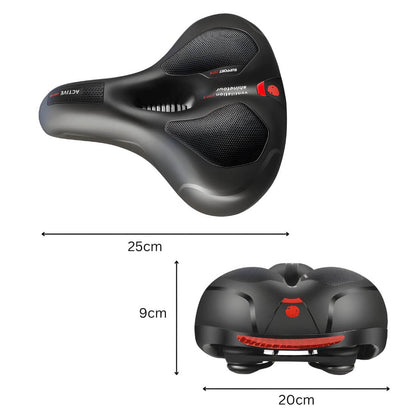 AirRide™ - Hålig Andningsbar Cykelstötabsorberande Sadel