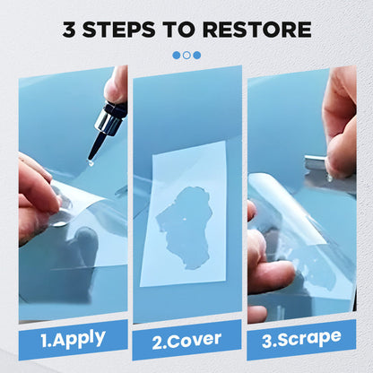 ClearFix™ - Sprickor Borta Glasreparationskit