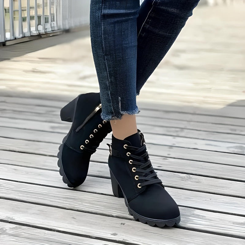 Chelsea™ - Bekväma och Moderiktiga Boots med Klack