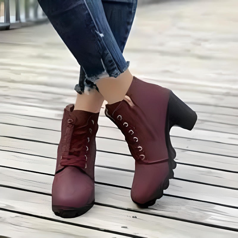 Chelsea™ - Bekväma och Moderiktiga Boots med Klack