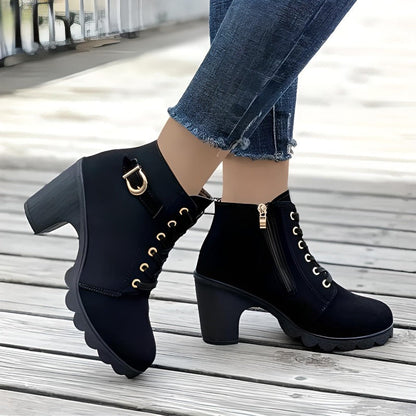 Chelsea™ - Bekväma och Moderiktiga Boots med Klack